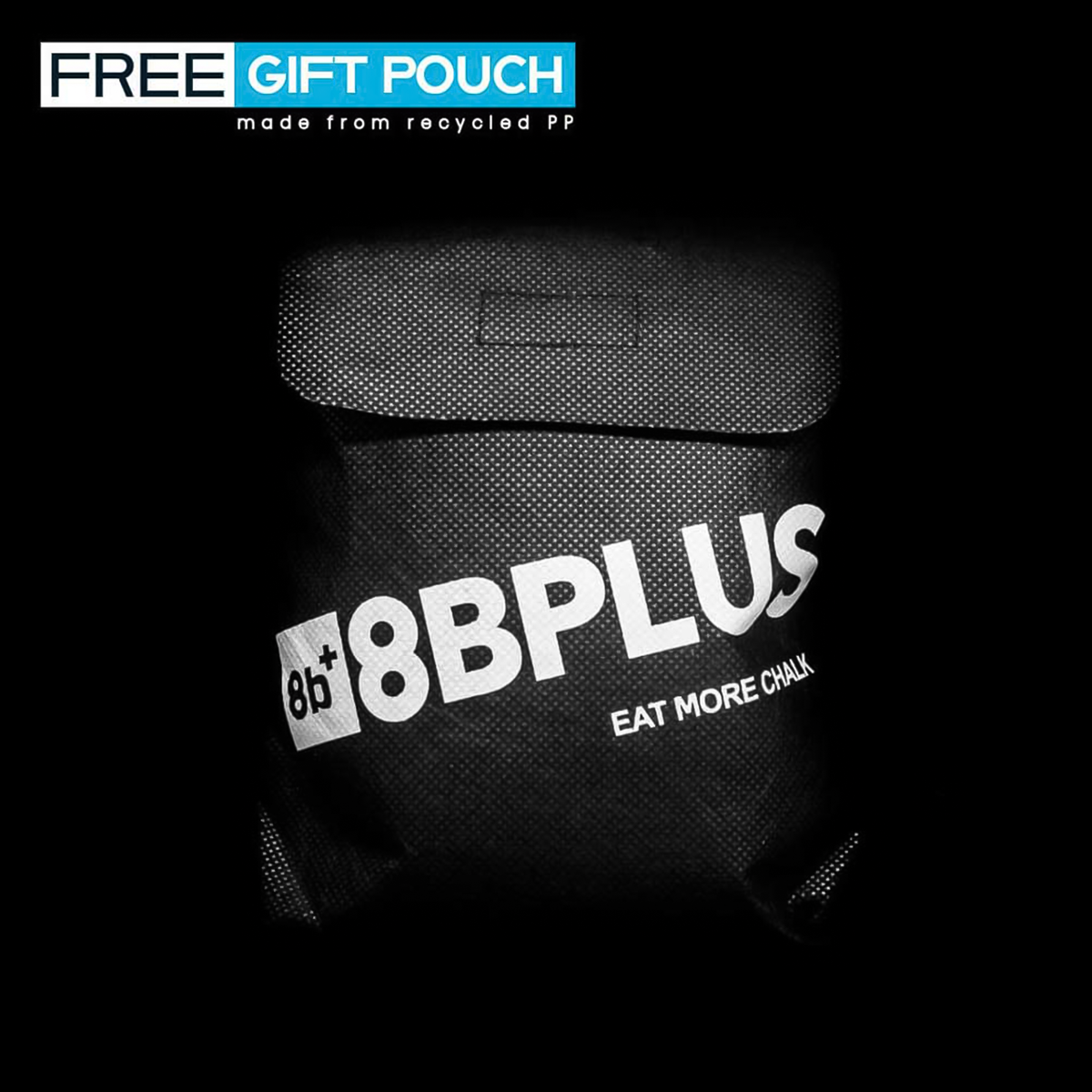 8BPlus Flint The Calm and Cool Rock Climbing Chalk Bag