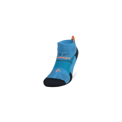 Balega Hidden Dry No Show Socks - Bright Turquoise/Navy