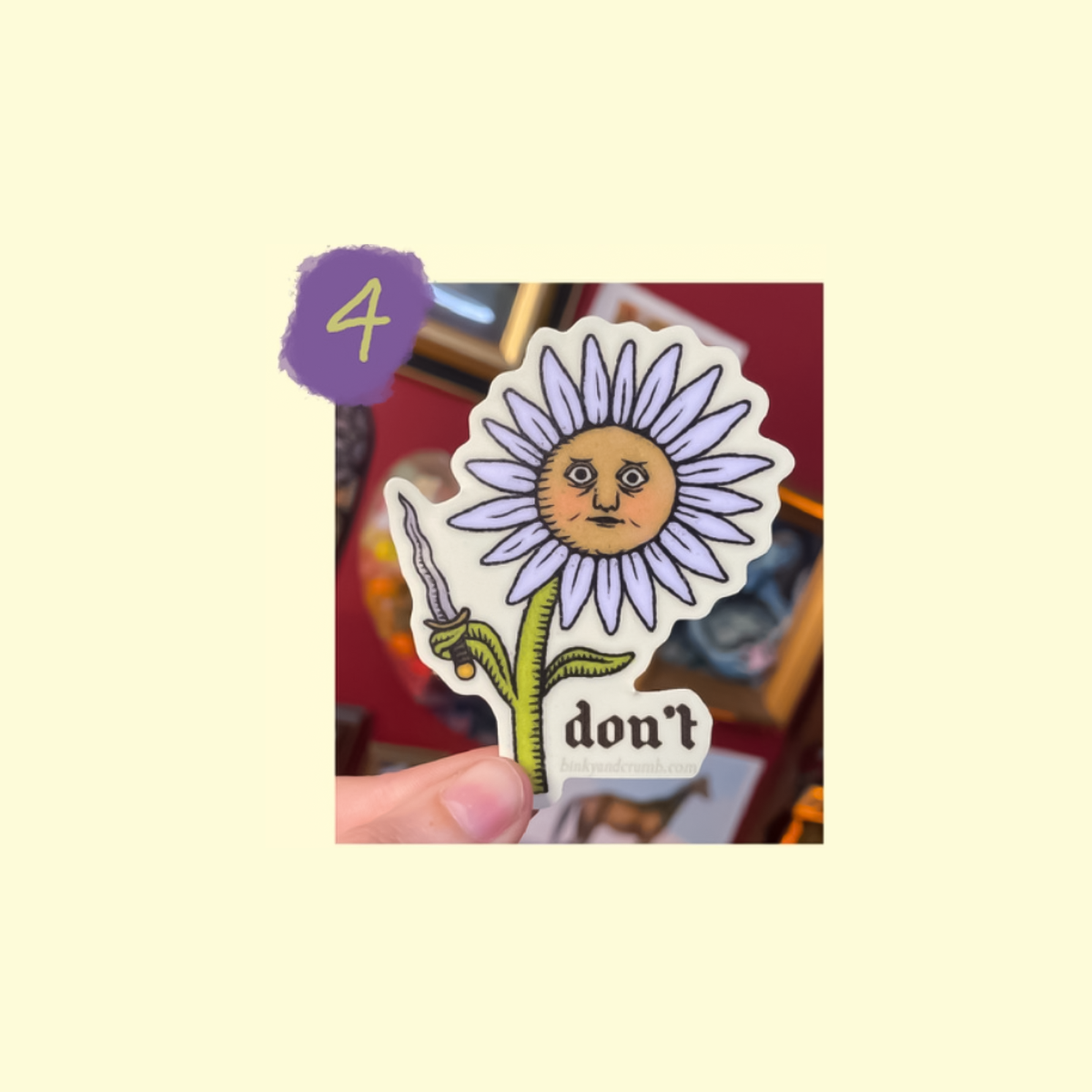 Binky and Crumb Don't Sticker