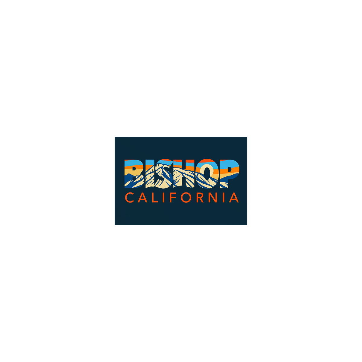 Bishop California Groove Postcard