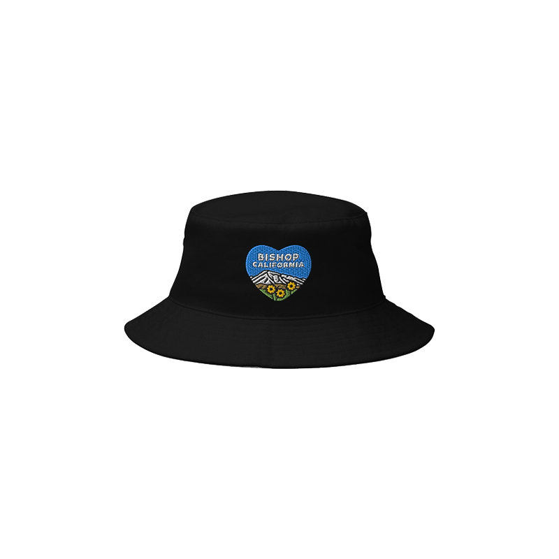 Bishop California Heart Bucket Hat