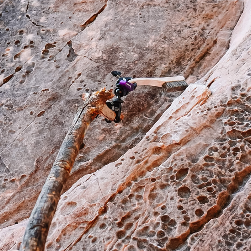 Flashed Lobster Claw Stick Brush Adapter