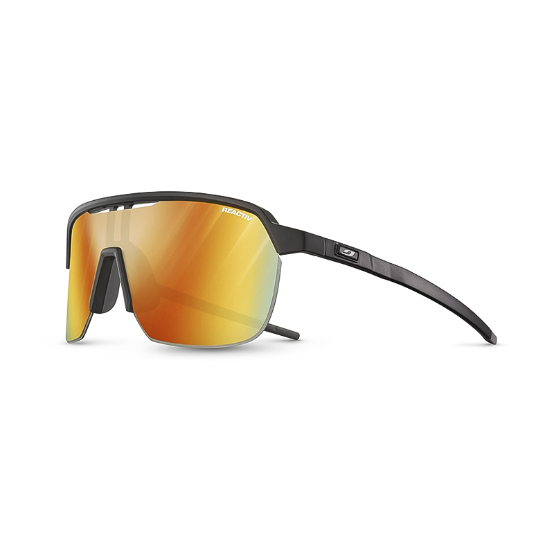 Julbo Frequency Sunglasses with Reactiv 1-3 Light Amplifier Lens - Black/Gray
