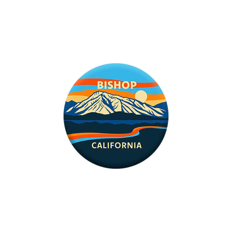 Bishop California Vista Pin