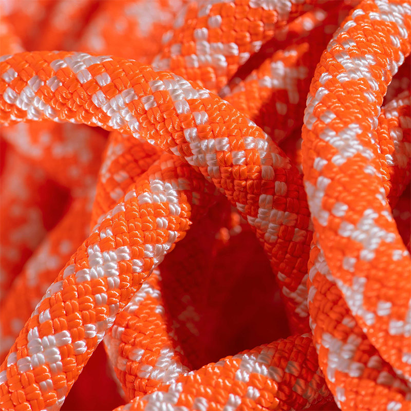 Mammut 9.5 Crag Classic Rope - Classic Standard, Vibrant Orange-White