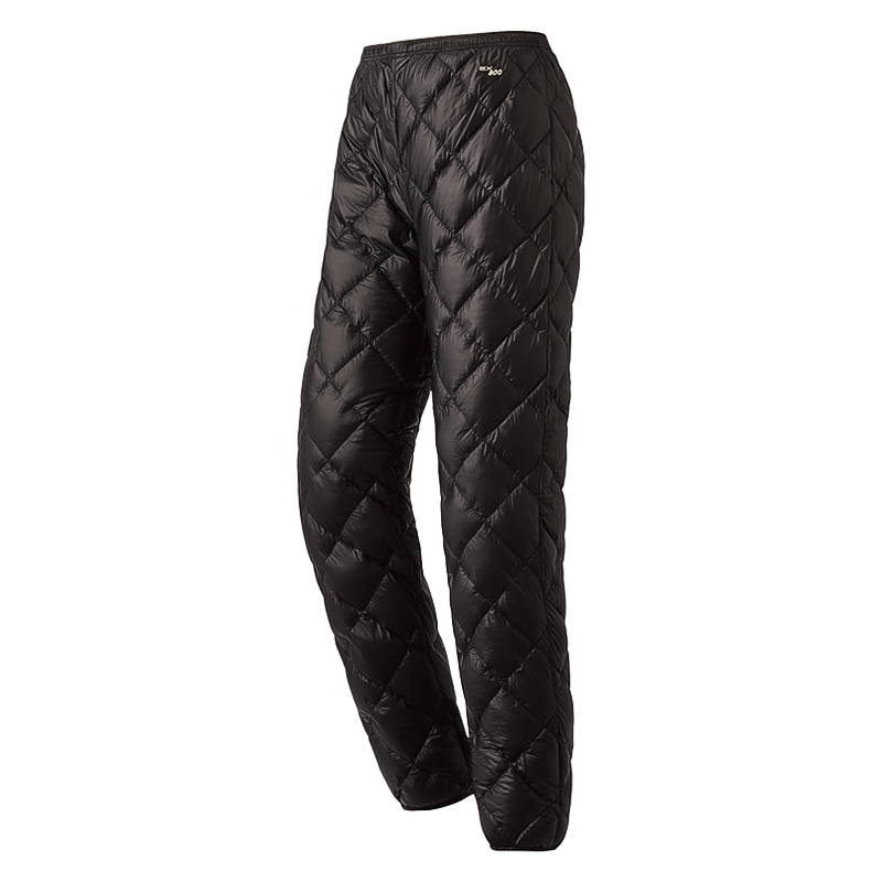 Montbell Men's Light Down Pants - Black
