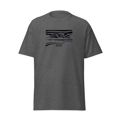 Mt. Tom Sunset T-Shirt in color Gray.