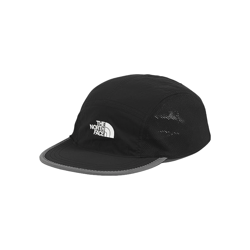 Versatile North Face Class V Camp Hat in black with adjustable fit, quick-drying fabric, and UPF 40+ protection for outdoor activities.