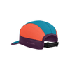 The North Face Summer Light Run Hat - Sapphire Slate/Black Currant Purple/Vivid Flame