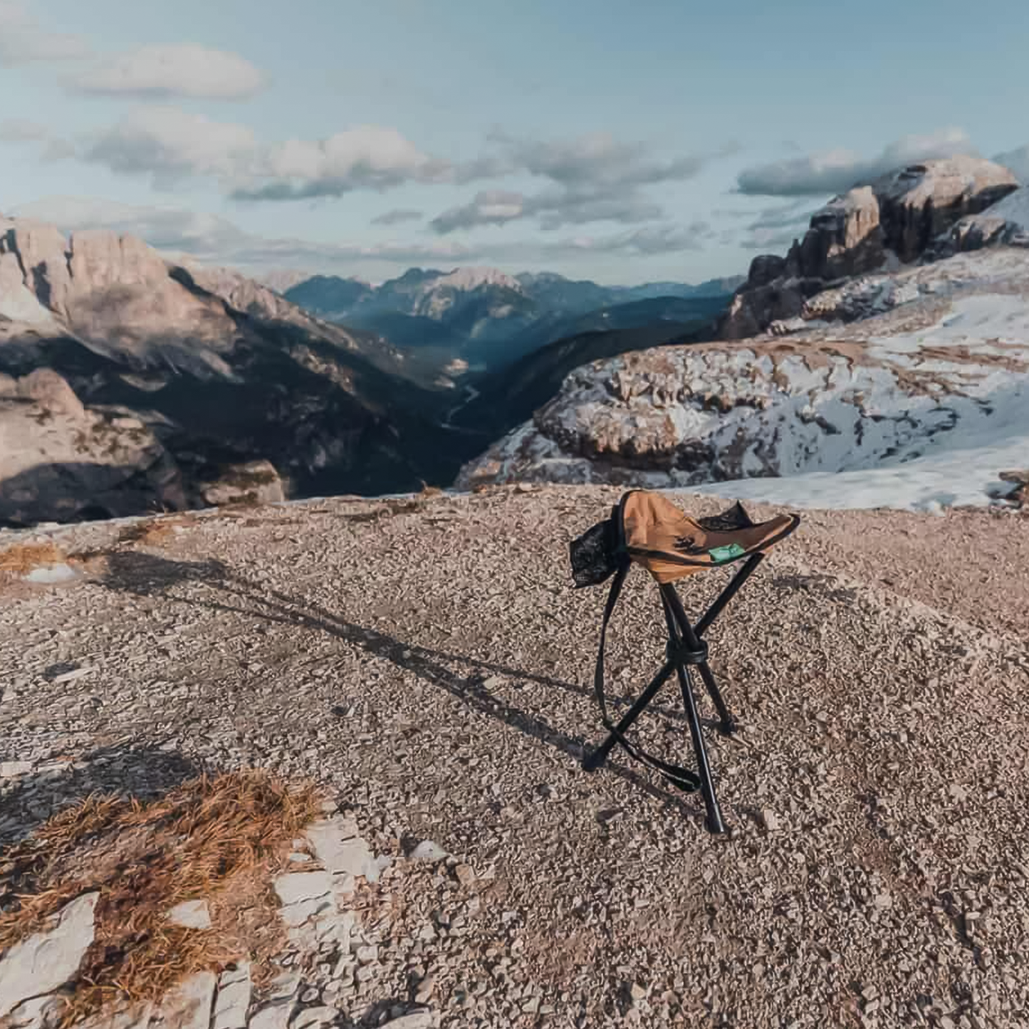 Travel Chair Slacker Stool with Repreve Recycled Fabric