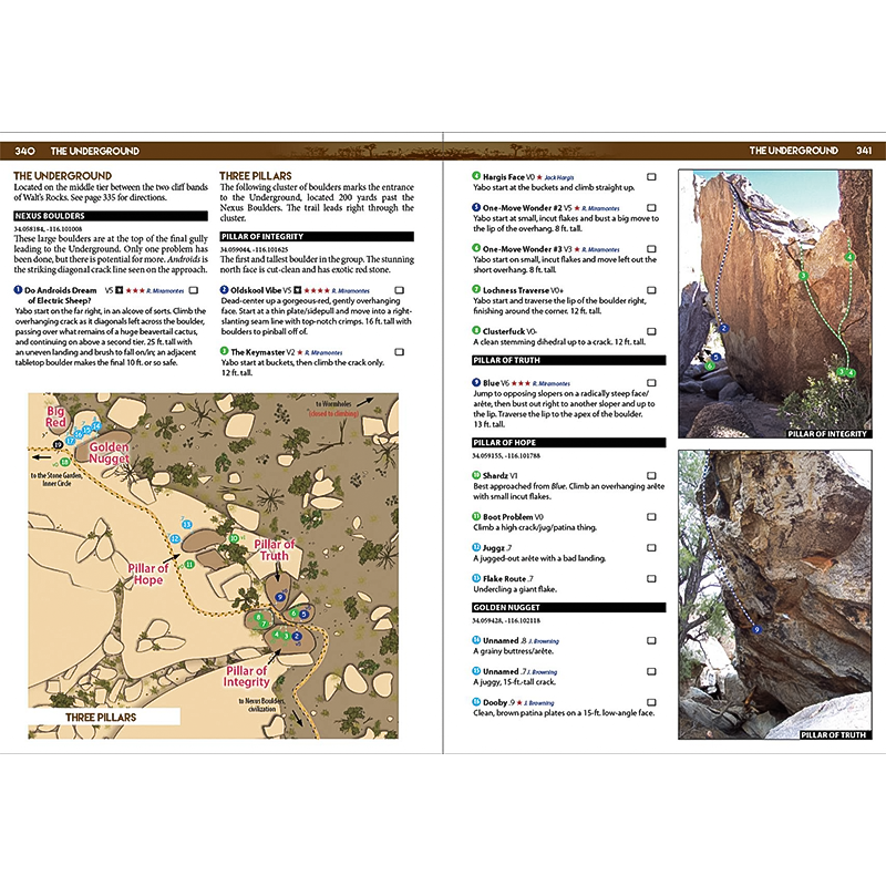 Wolverine Publishing Joshua Tree Bouldering