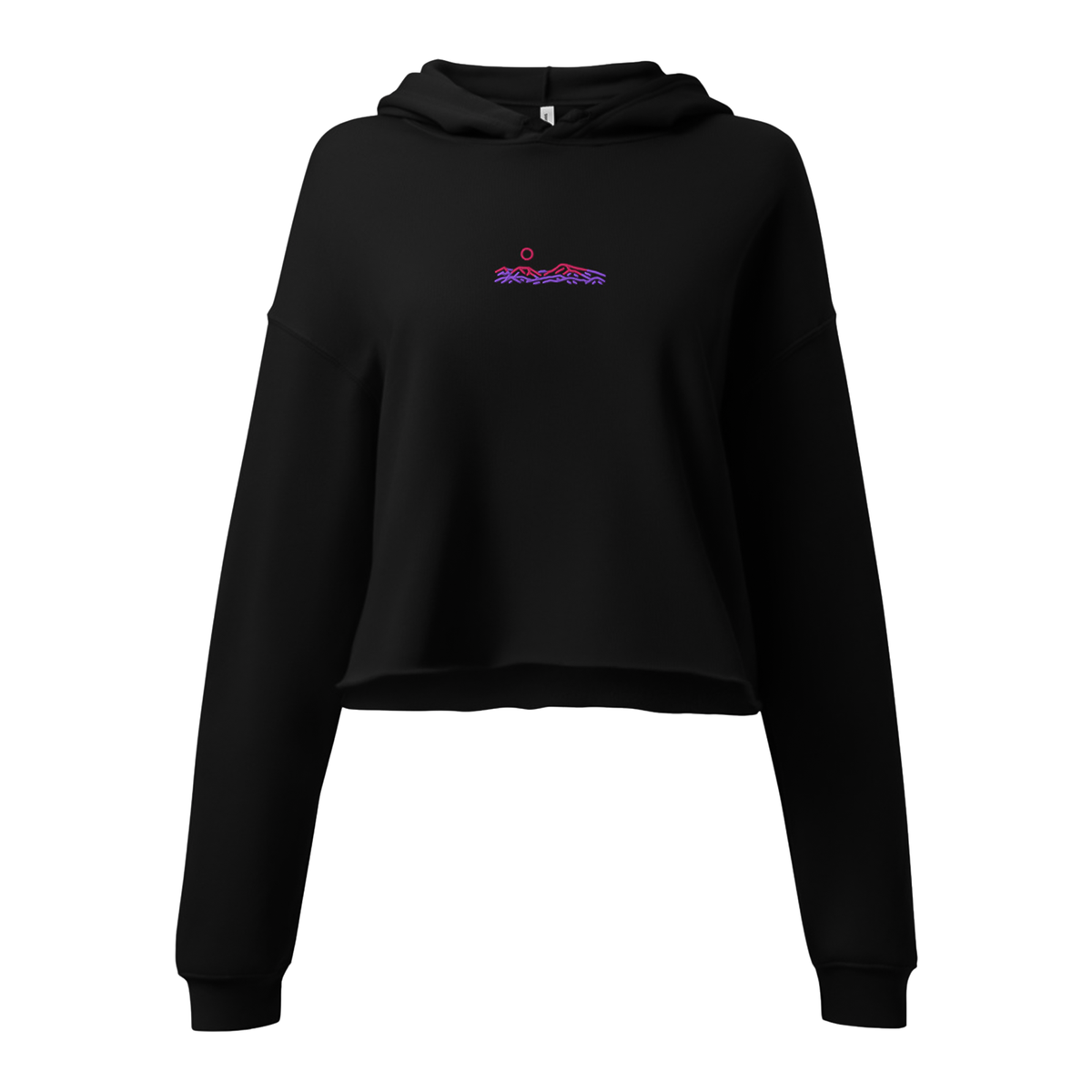 Women's Bishop Skyline Cropped Hoodie