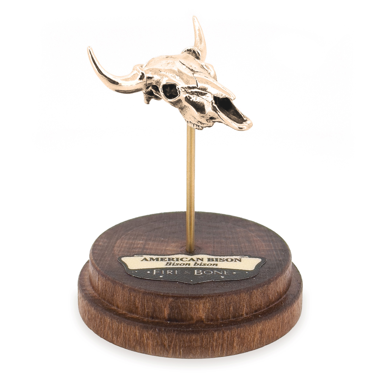 American Bison Skull Pendant