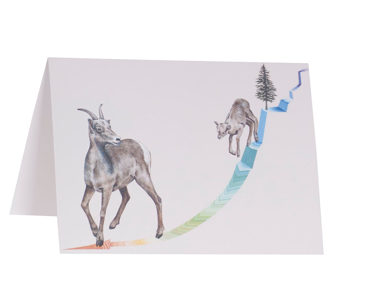 Migrating Mural Greeting Cards 5-Card Set