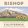 Bishop California Sticker with Mt. Tom