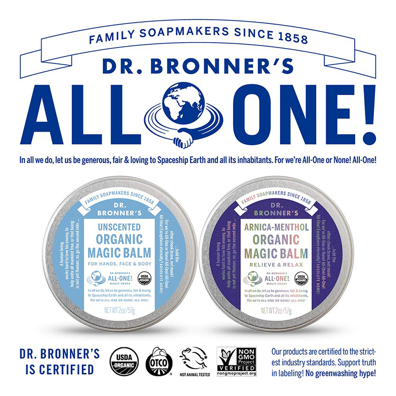 Dr. Bronner's Organic Magic Balm - Unscented