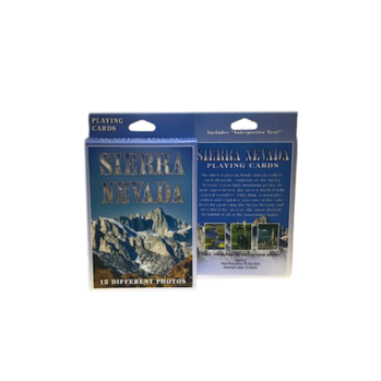 Mt. Whitney Sierra Nevada Playing Cards