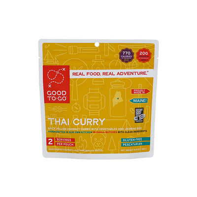 Good To-Go Backpacking Meals (Double) - Thai Curry