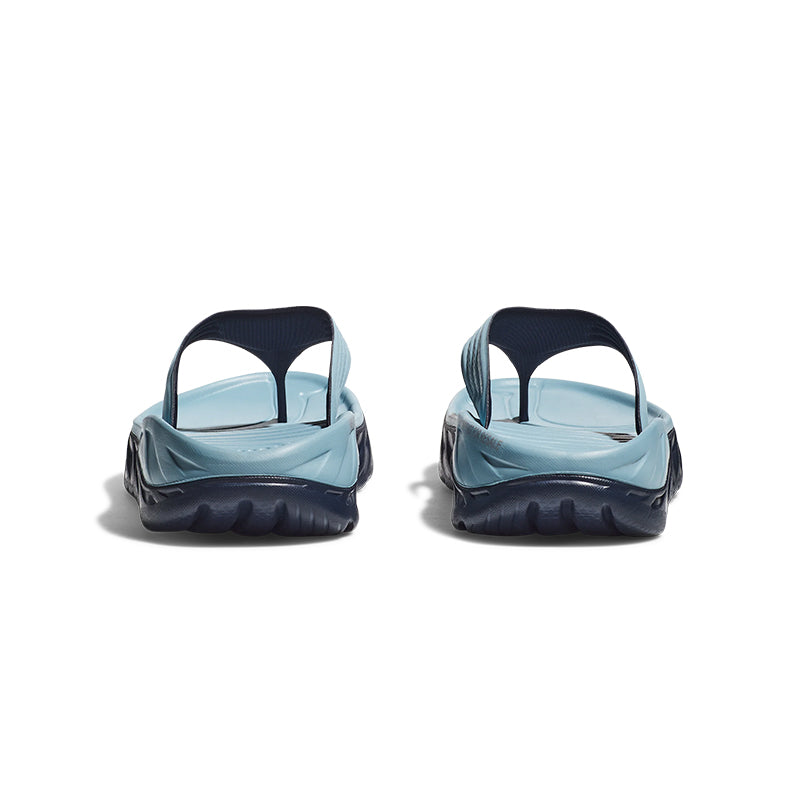 Hoka Men's Ora Recovery Flip - Stone Blue/Outer Space