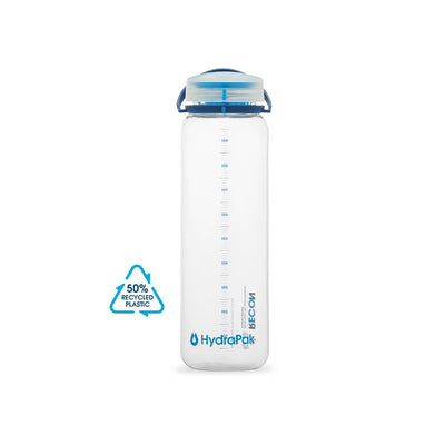 Hydrapak Recon 1 L Bottle - Navy/Cyan