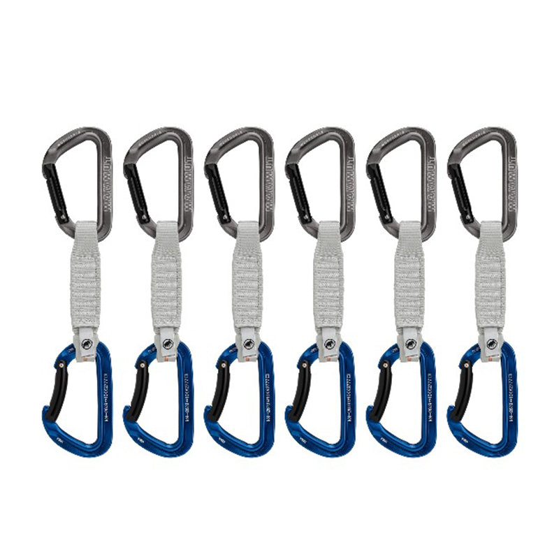 Mammut Workhorse Keylock 12 cm Quickdraw (Single) - Grey/Blue