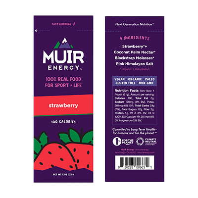 Muir Energy Gel - Strawberry