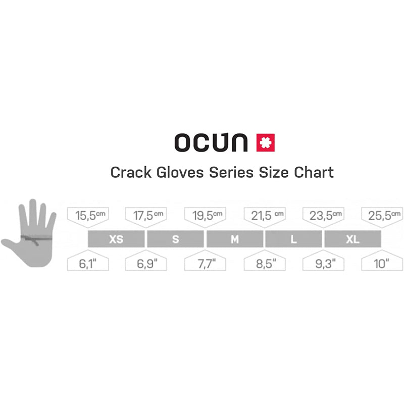 Ocun Crack Gloves Lite - Red