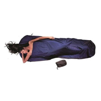 Cocoon Silk Sleeping Bag Liner - Dark Purple