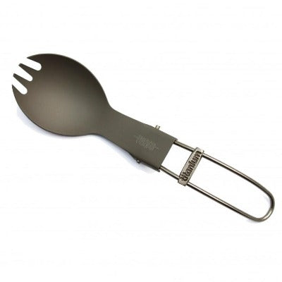 Folding Spork - Silver