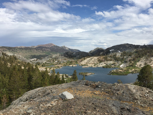 Mountain Scape with Lake