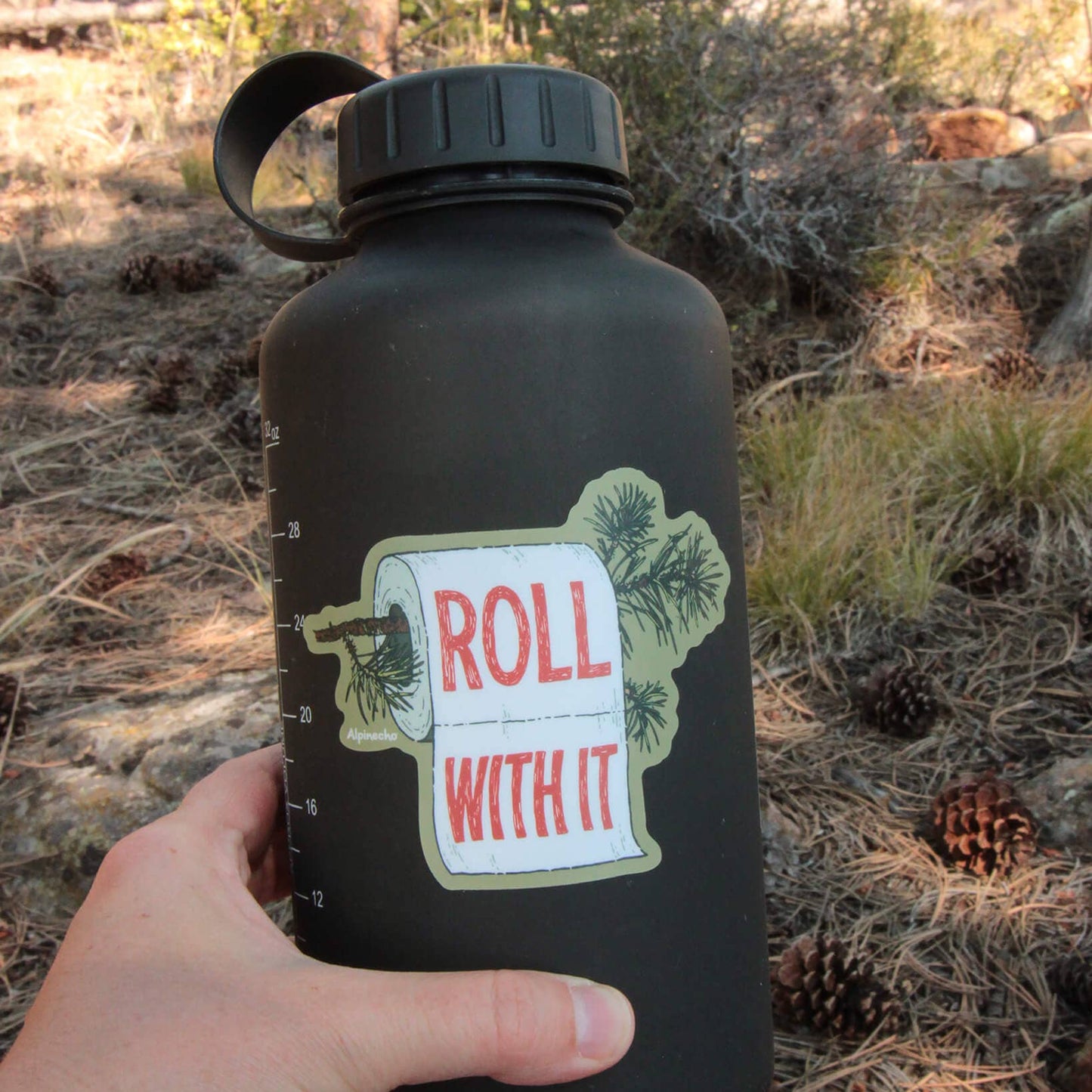 Roll With It Sticker