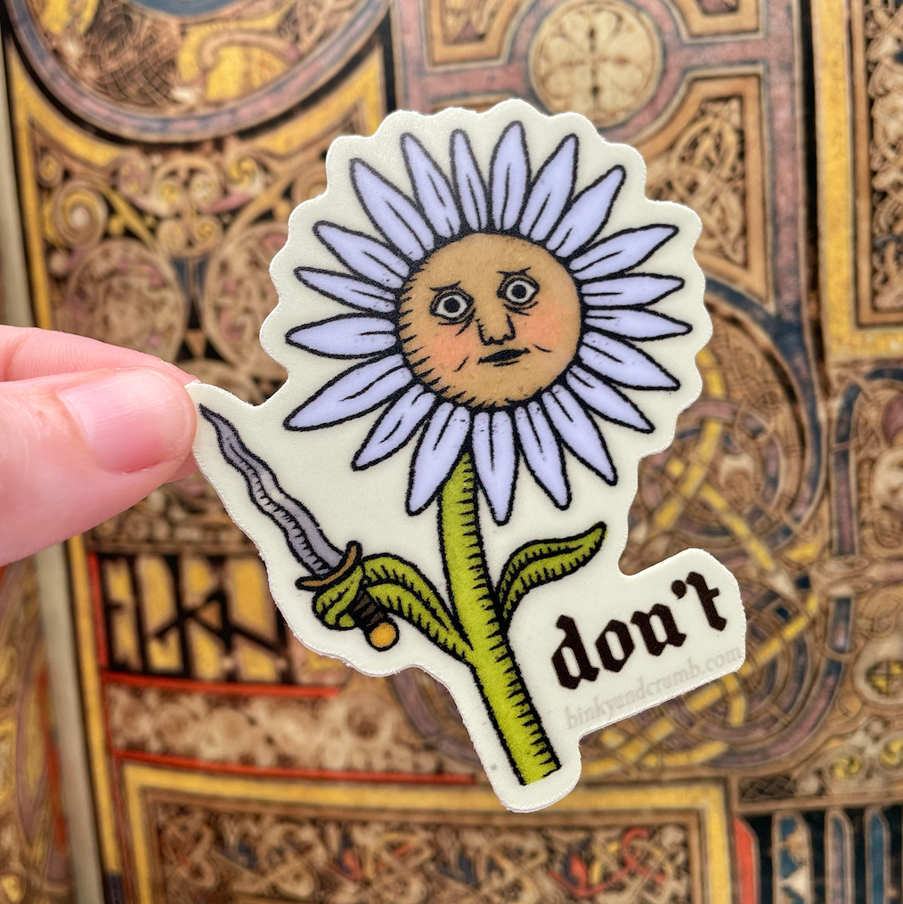 Binky and Crumb Don't Sticker