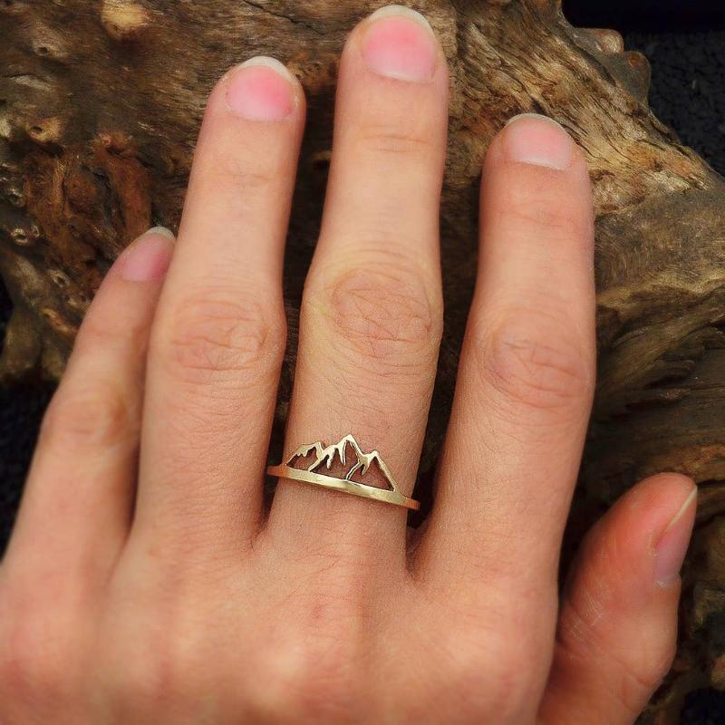 Openwork Mountain Ring