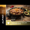 AlpineAire Backpacking Meals - Mexican Style Grilled Chicken Bowl