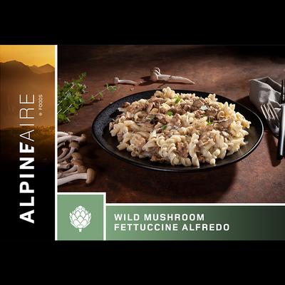 AlpineAire Backpacking Meals - Wild Mushroom Fettuccine Alfredo