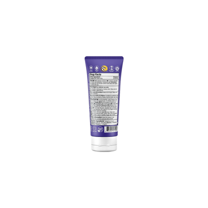 87ml tube of Badger Adventure SPF 50 Mineral Sunscreen, highlighting its reef-friendly formula and outdoor protection benefits.