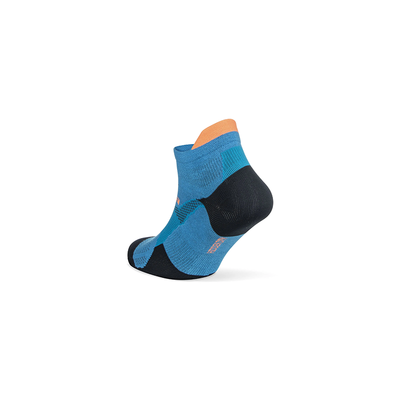 Balega Hidden Dry No Show Socks - Bright Turquoise/Navy