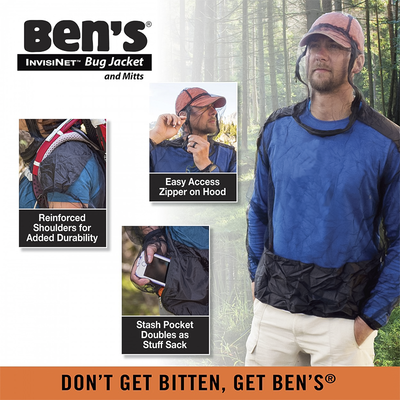 Ben's InvisiNet Bug Jacket & Mitts