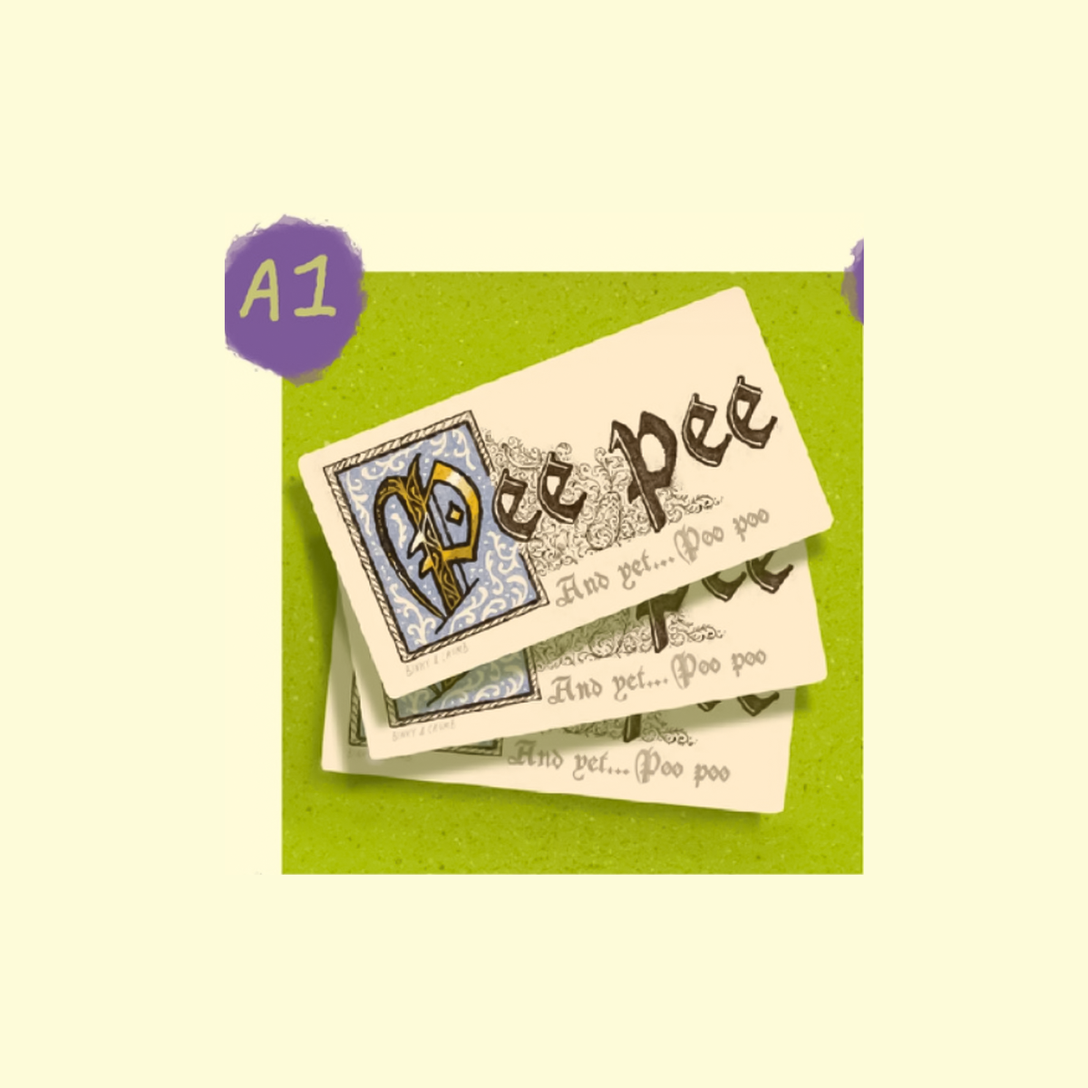 Binky and Crumb Pee Pee Sticker