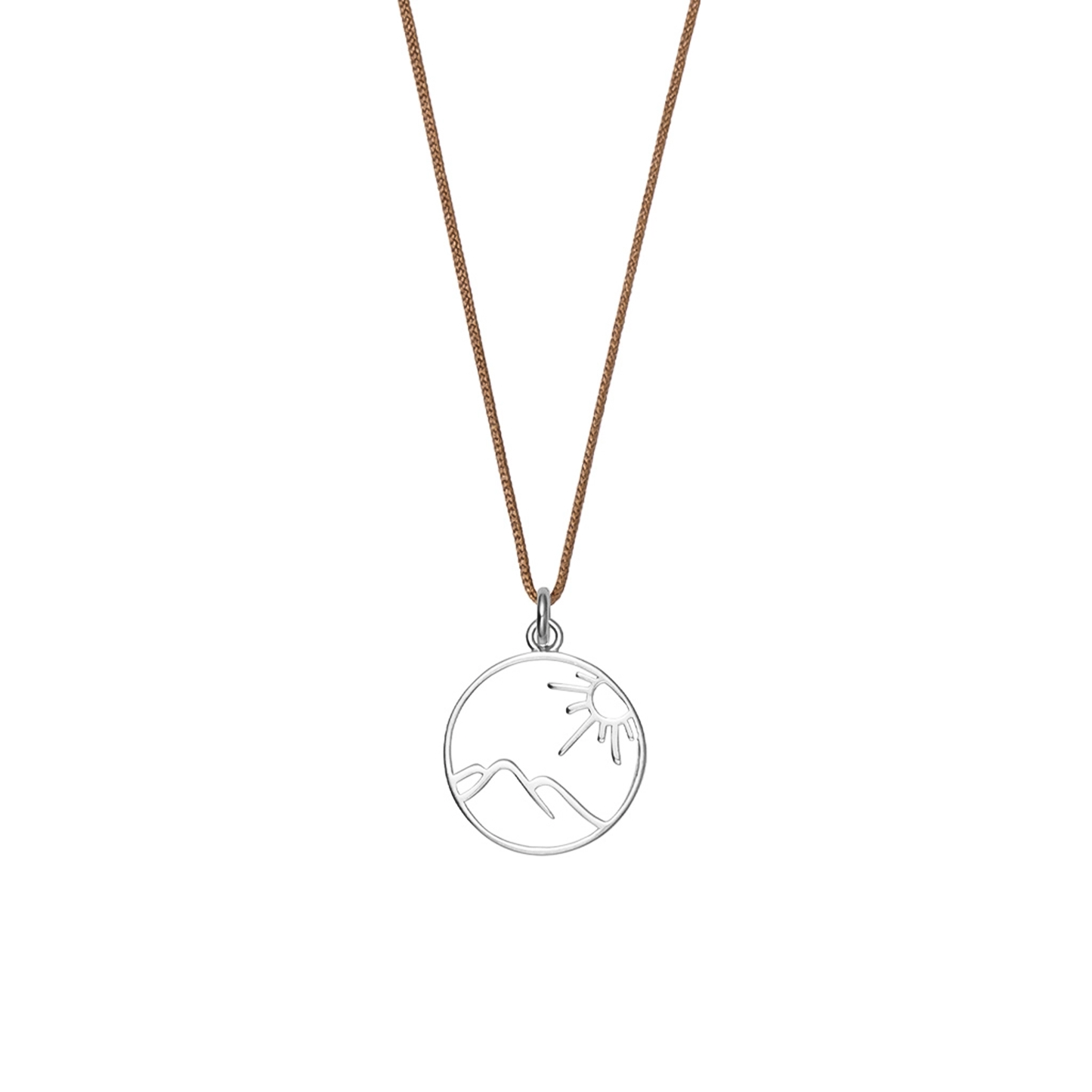 Contour Mountain Necklace (Tiny Charms Collections)