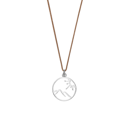 Contour Mountain Necklace (Tiny Charms Collections)