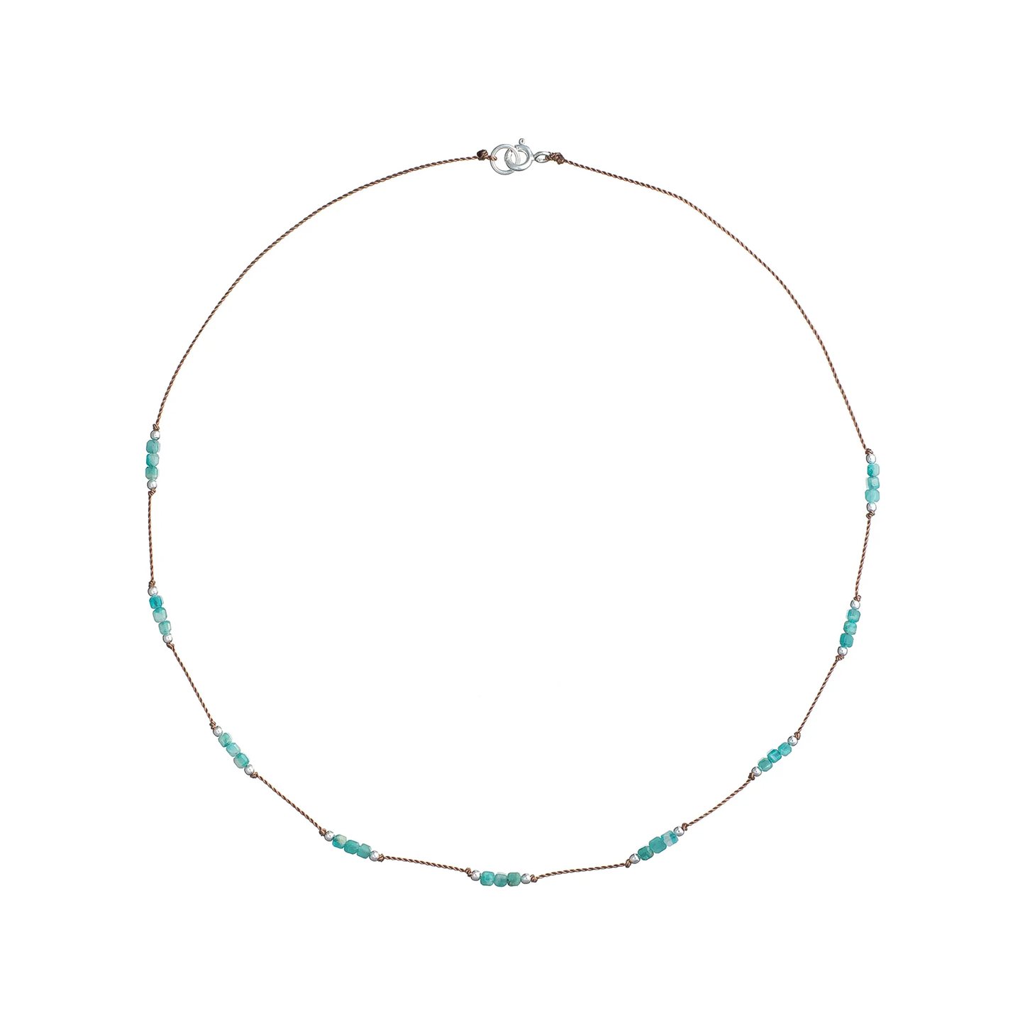 Gemstone Trail Necklace