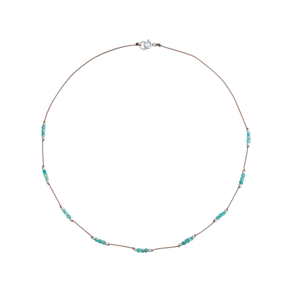 Gemstone Trail Necklace