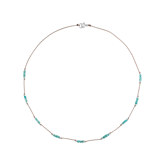 Gemstone Trail Necklace