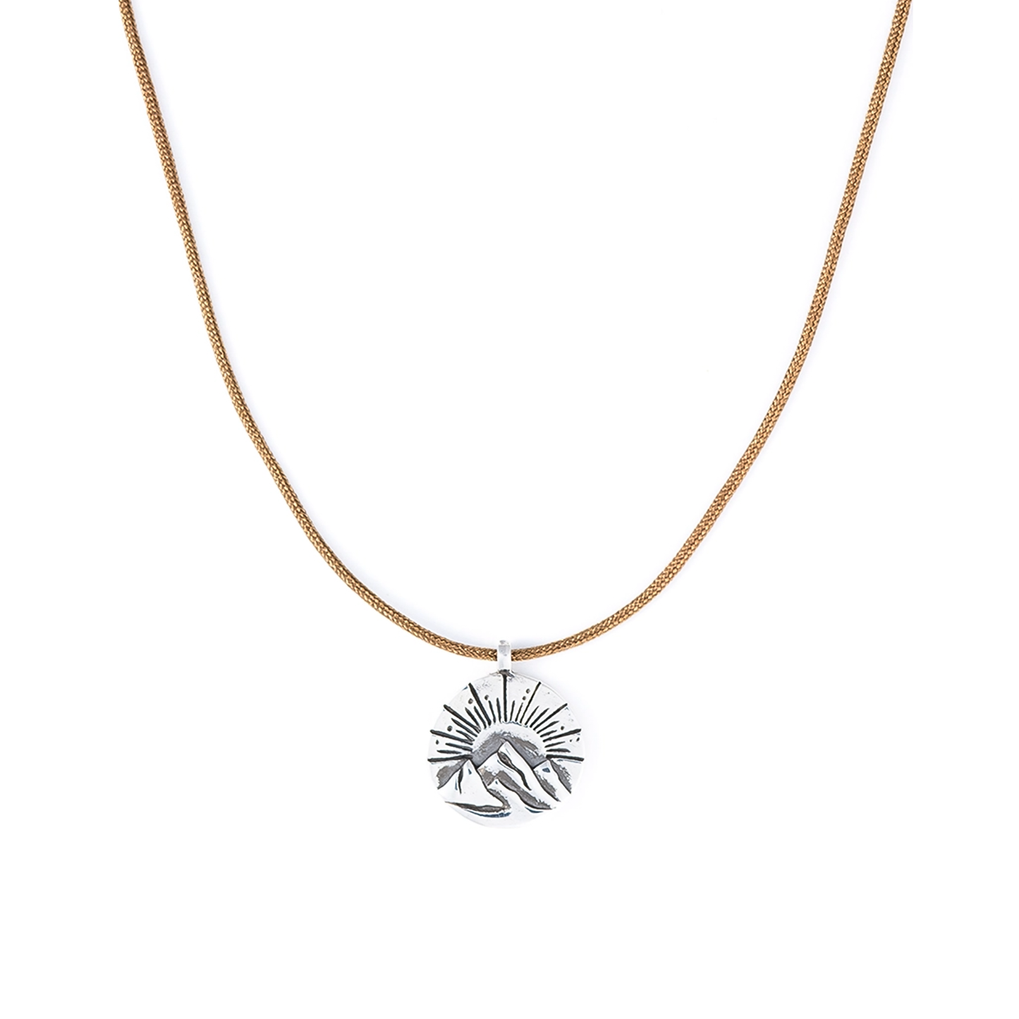 Mountain Sunrise Necklace (Tiny Charms Collections)
