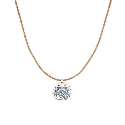 Mountain Sunrise Necklace (Tiny Charms Collections)