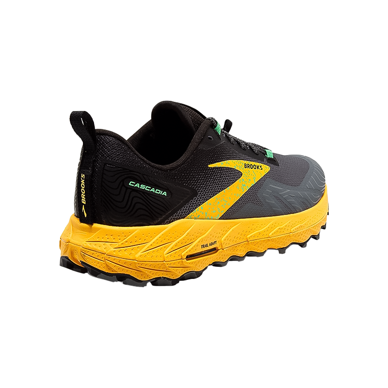 Brooks Men's Cascadia 17 - Lemon Chrome/Sedona Sage