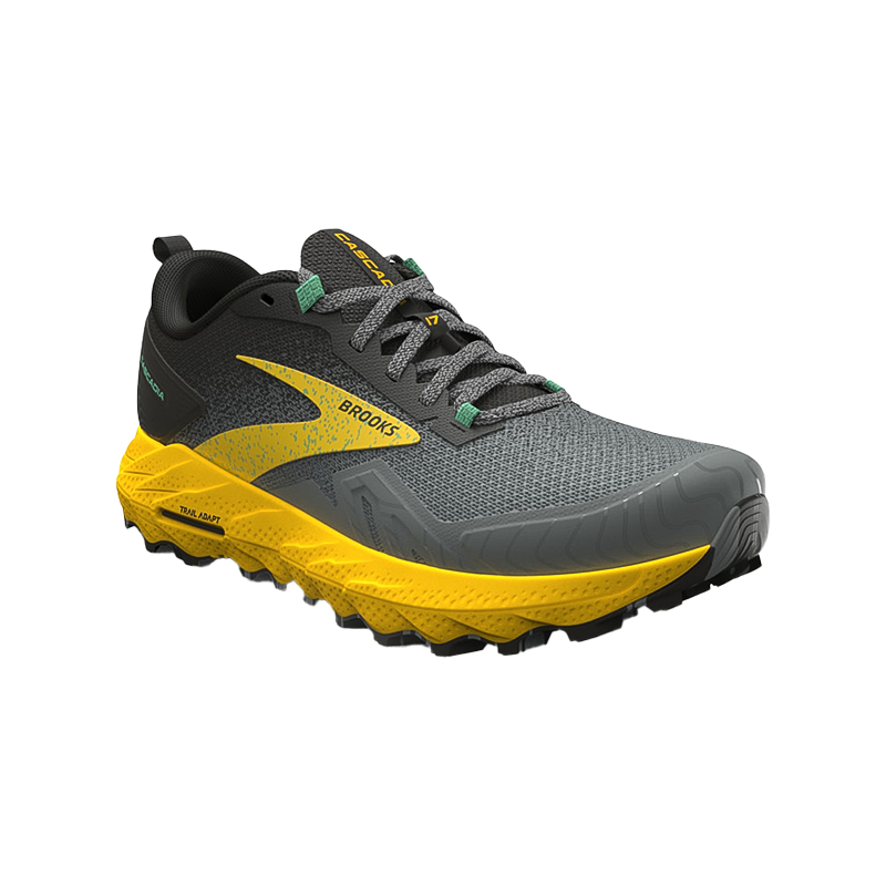 Brooks Men's Cascadia 17 - Lemon Chrome/Sedona Sage