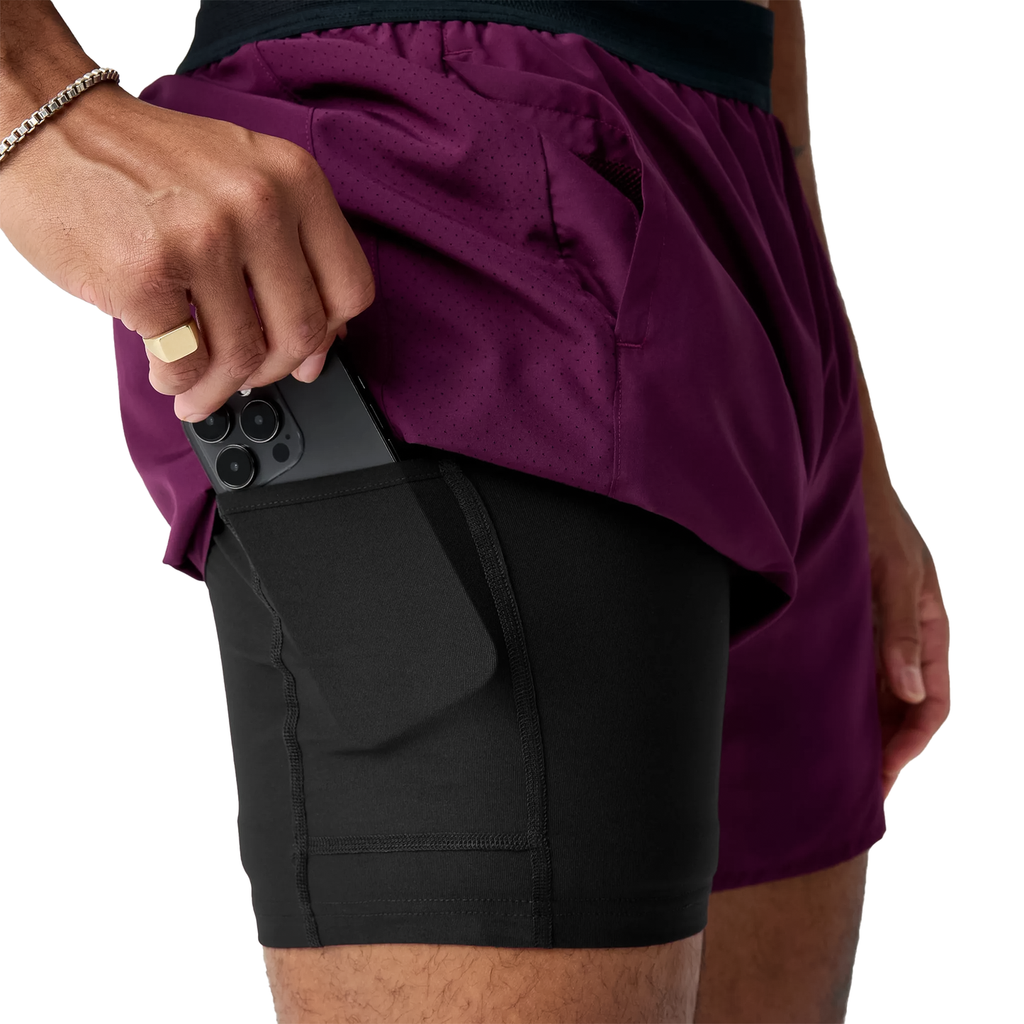 Brooks Men's Dash 6" 2-in-1 Shorts