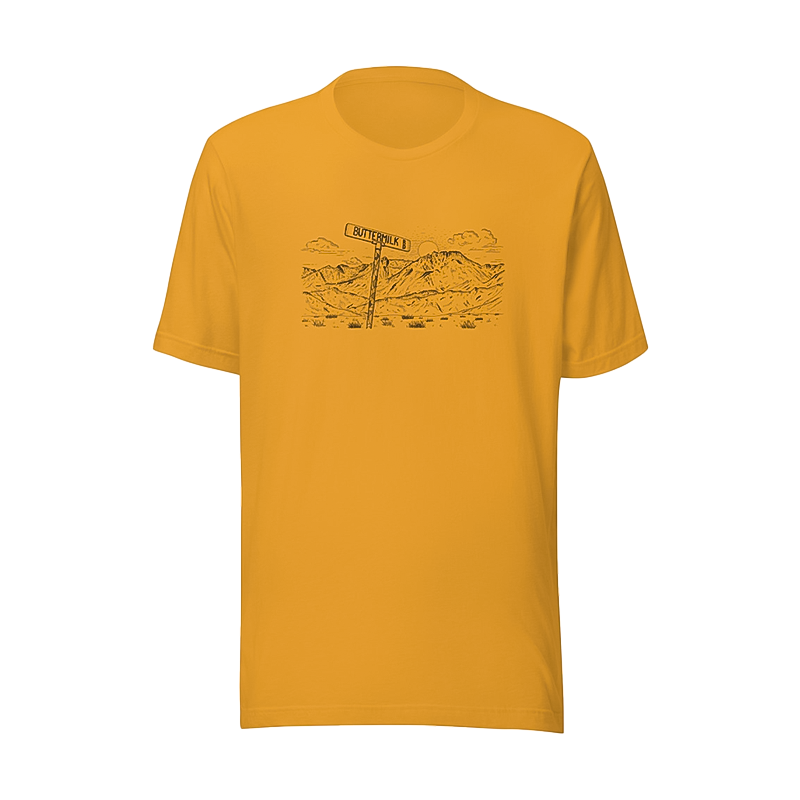 Buttermilk Road Shirt in color Mustard.